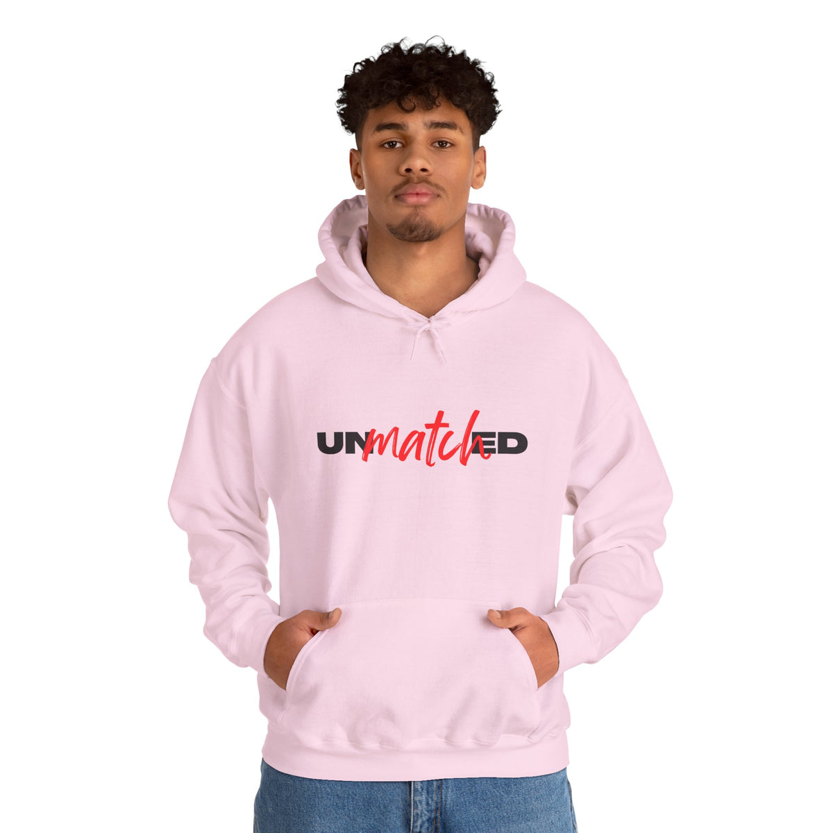 Unmatched Hoodie - Bold Script Logo Pullover