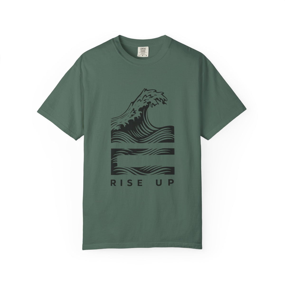 Rise Up Wave T-Shirt — Graphic Ocean Wave Tee