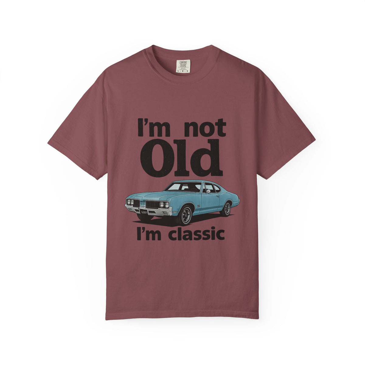 Classic Car T-Shirt — "I'm Not Old I'm Classic" Vintage Auto Tee