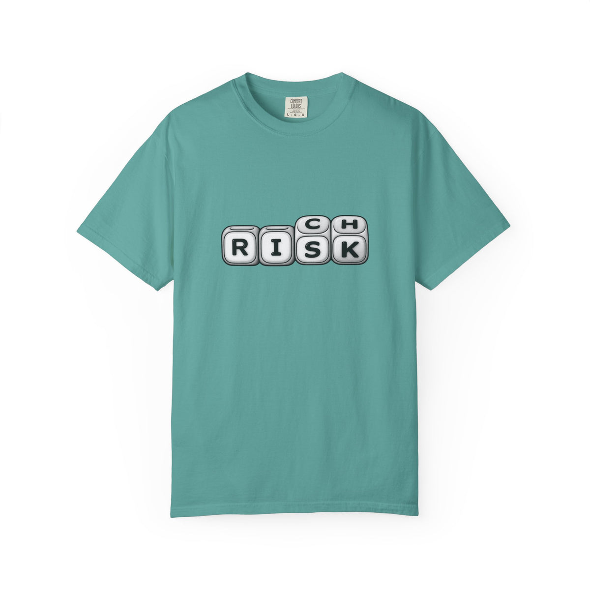 T-Shirt — 'RISK' Dice Block Graphic Tee