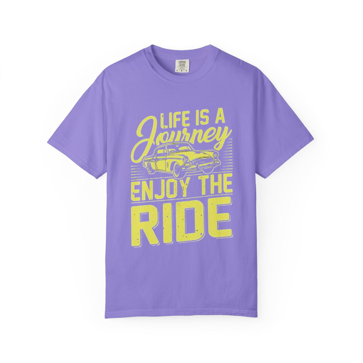 Enjoy The Ride T-Shirt — 'Life Is A Journey' Vintage Car Tee