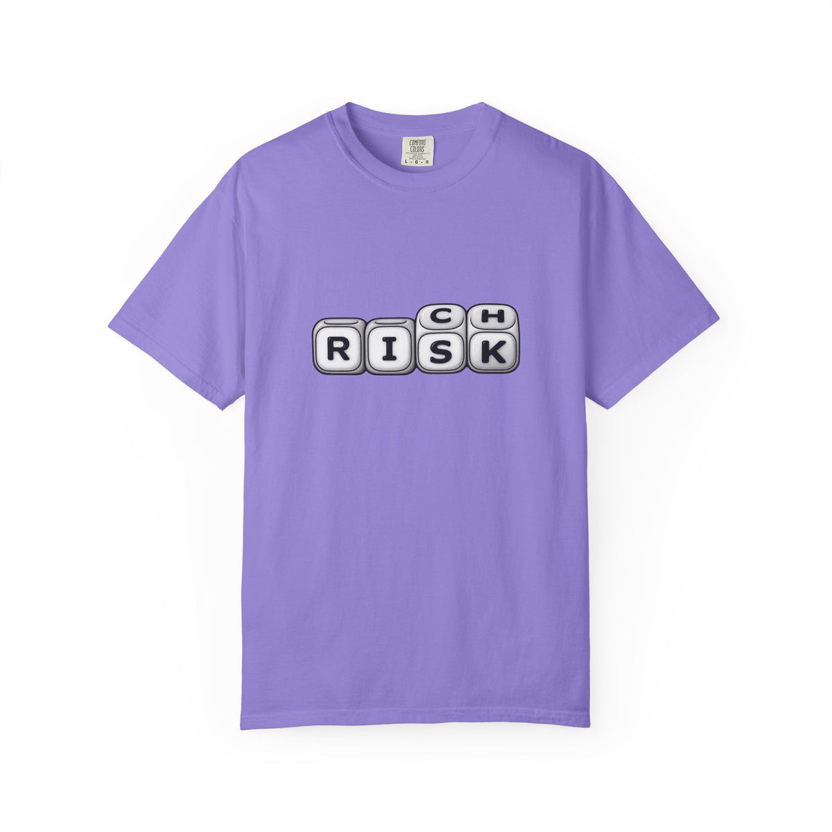 T-Shirt — 'RISK' Dice Block Graphic Tee