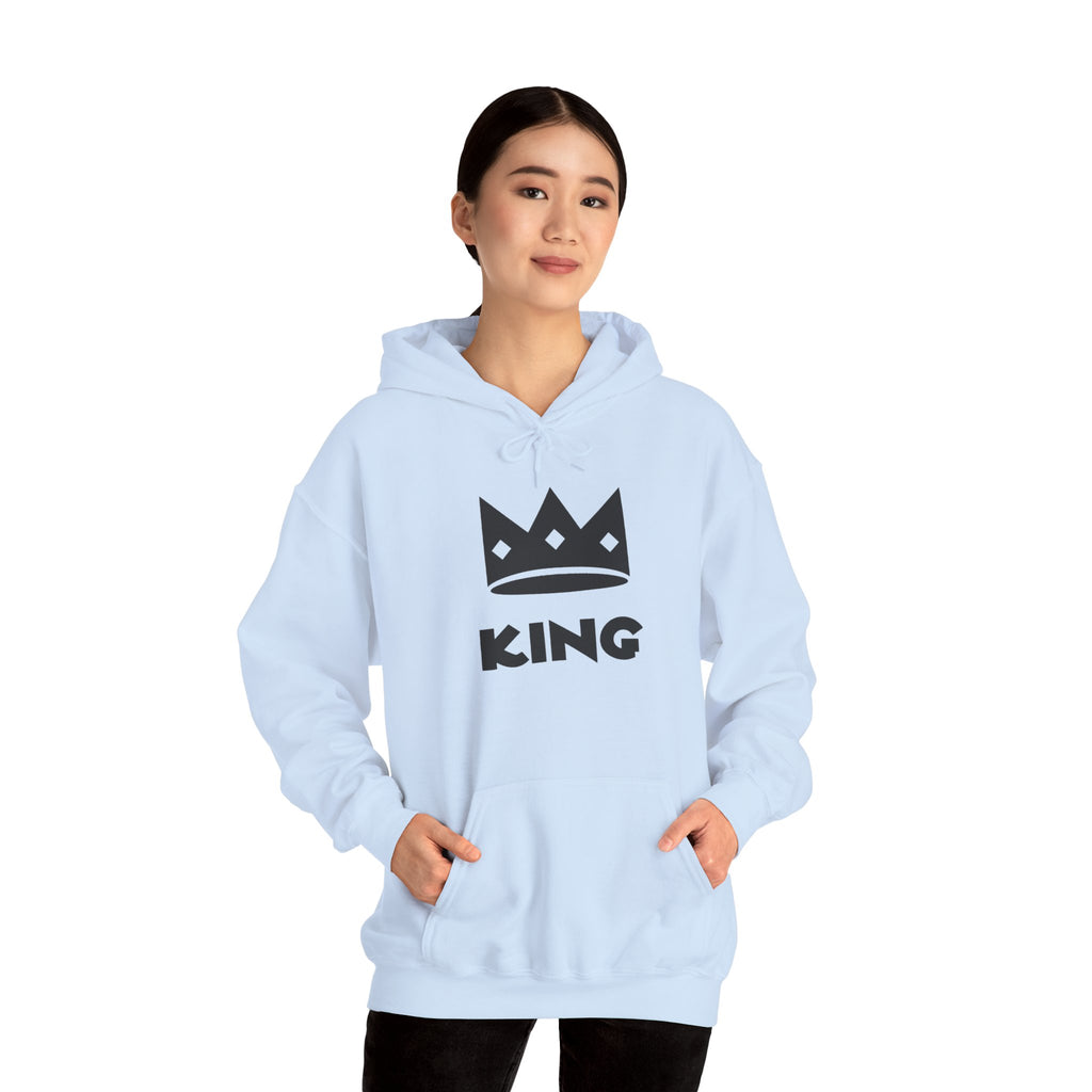 King Crown Hoodie — Bold 'KING' Graphic Pullover