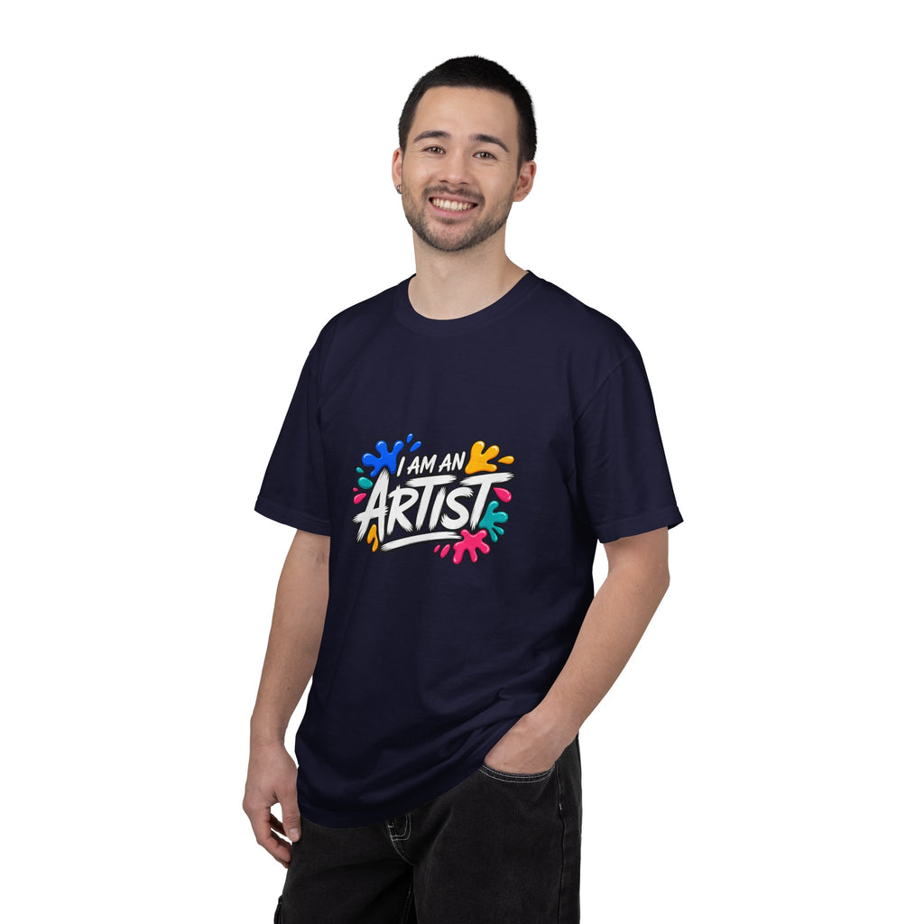 Artist T‑Shirt — "Human Artist" Colorful Paint Splash Graphic Tee