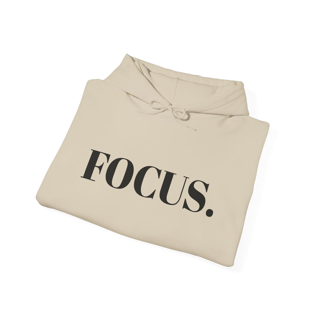 FOCUS. Hoodie — Minimal Motivational Pullover