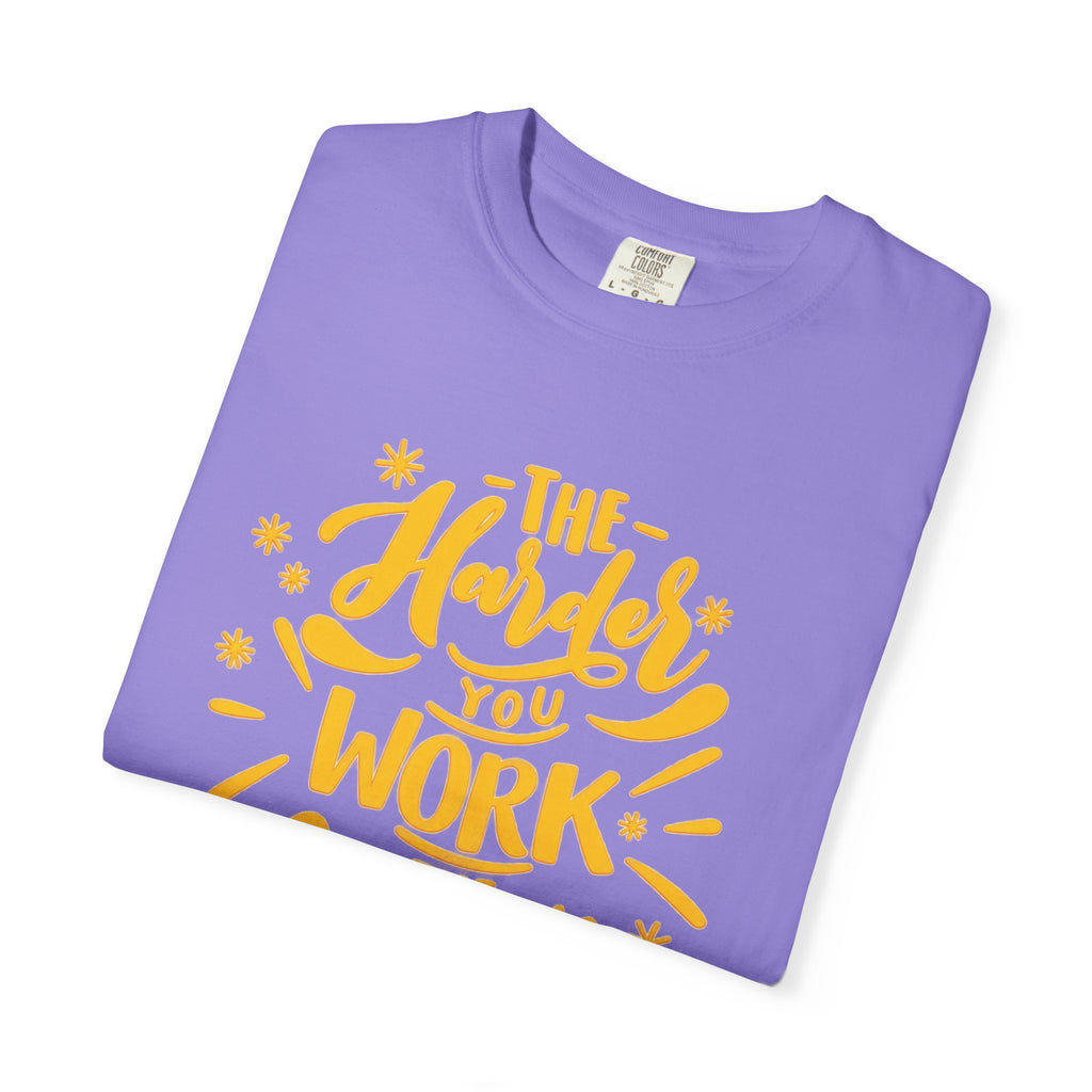 Motivational T-Shirt — "The Harder You Work The Better You Get" Graphic Tee