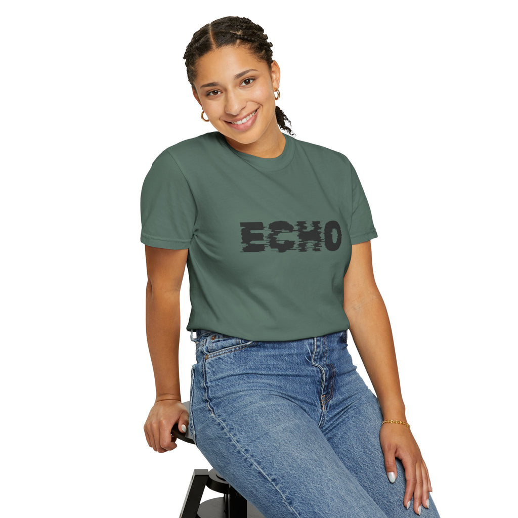 Echo Distorted Logo T-Shirt