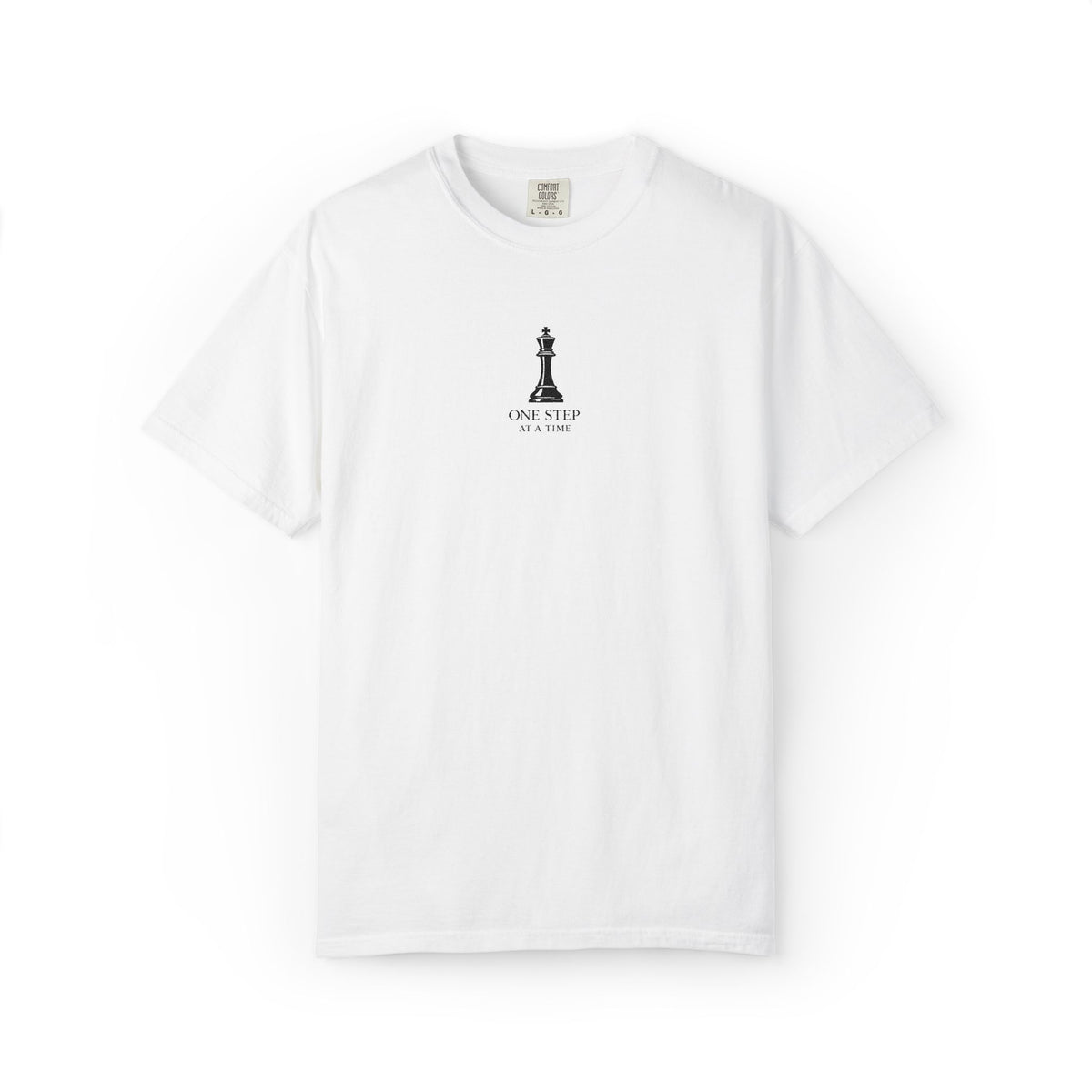 Chess King Minimalist T-Shirt — Don’t Stop Until You’re Proud