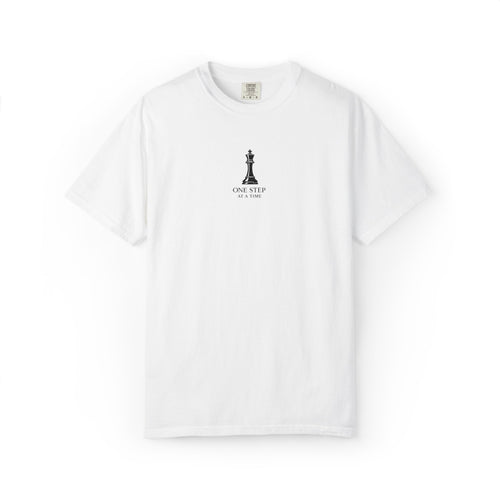 Chess King Minimalist T-Shirt — Don’t Stop Until You’re Proud