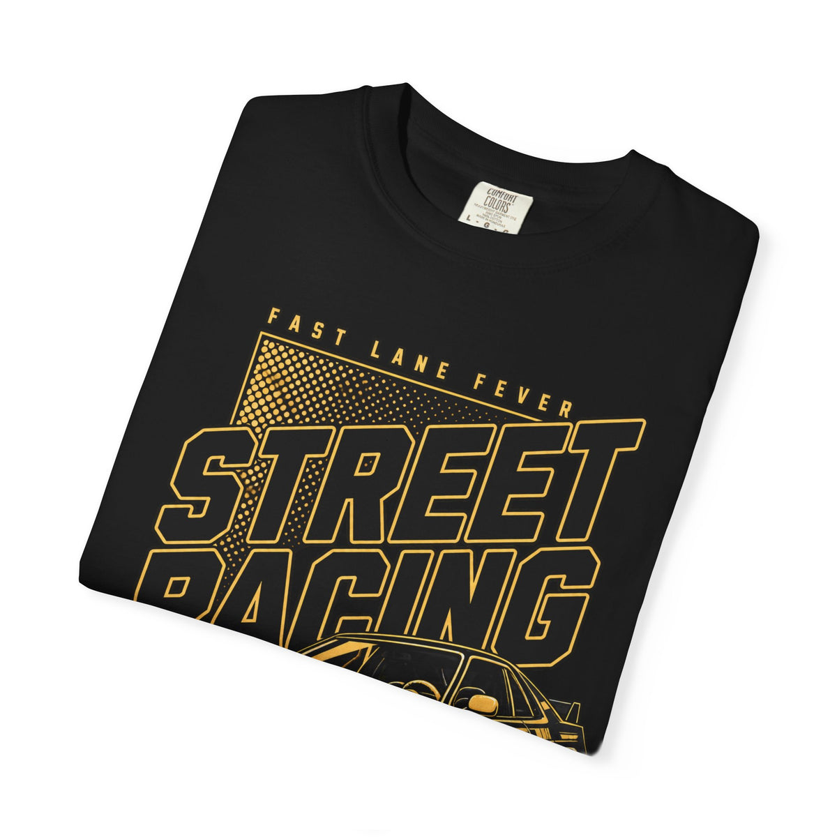 Street Racing Car T-Shirt — Retro Drift Racing Graphic Tee