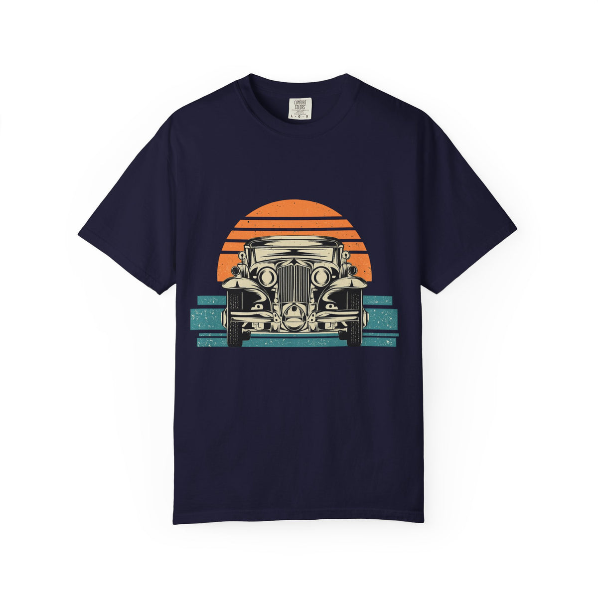 Vintage Car Sunset T-Shirt