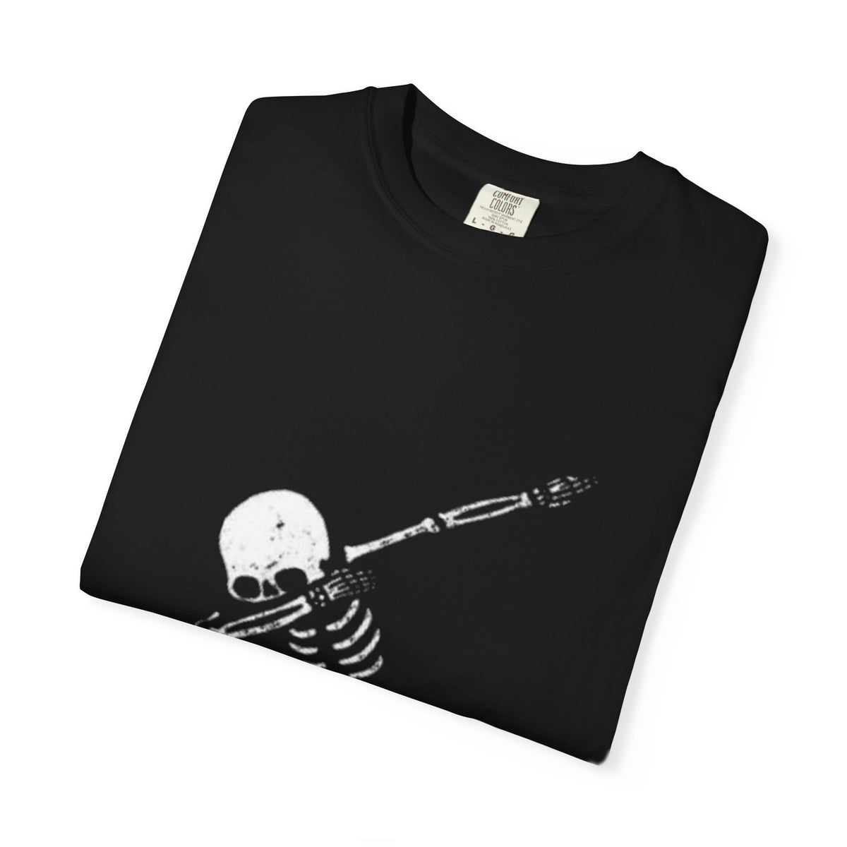 Dabbing Skeleton T‑Shirt — Funny Halloween Graphic Tee